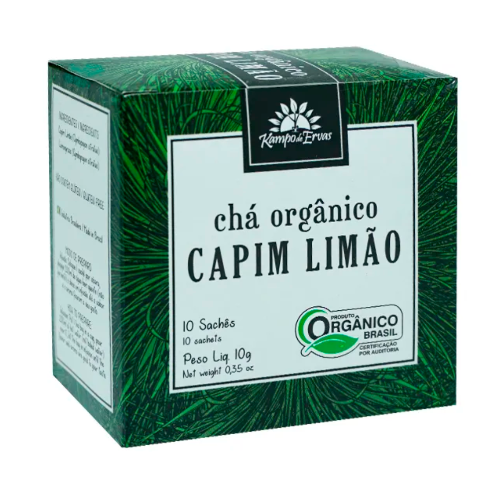 Chá Orgânico Capim limão 