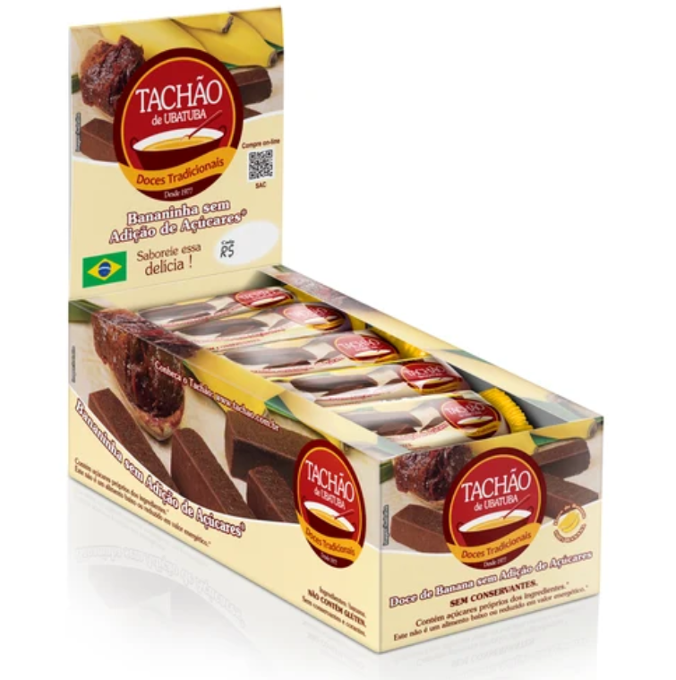 Bananinha Sem Adição de Açucar - Display 24x30g