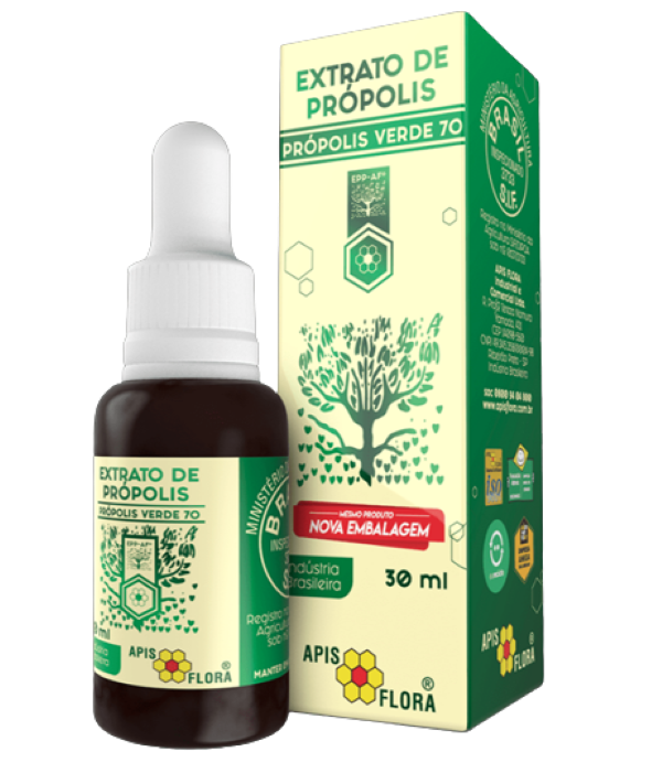 Extrato de Própolis Verde 70 - 30ml