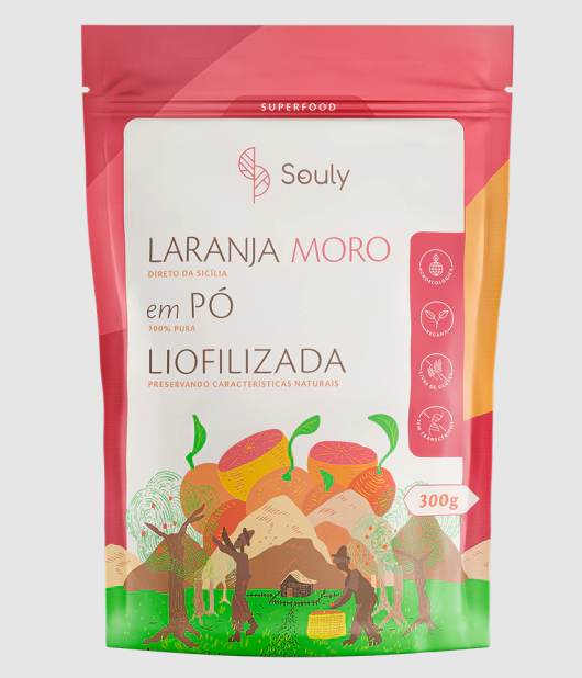 Laranja Moro em Pó