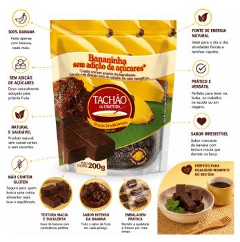 Bananinha Sem Açúcar -  200g