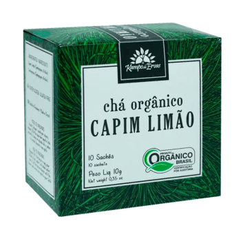 Chá Orgânico Capim limão 
