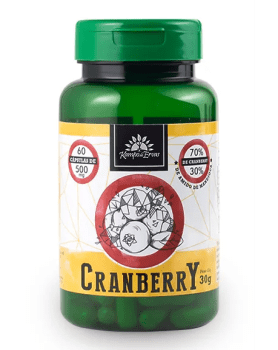 Cranberry - 60 Cápsulas de 500mg