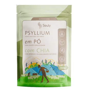 Psyllium em Pó com Chia 