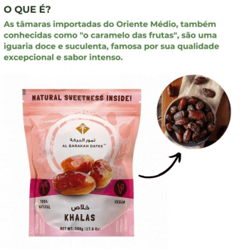 Tâmaras 500g