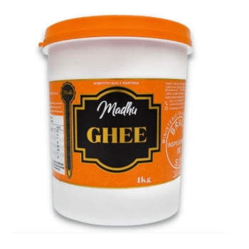 Manteiga Ghee Tradicional - 1kg- Madhu
