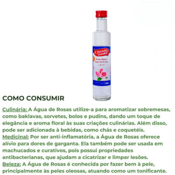 Água de Rosas - 250ml
