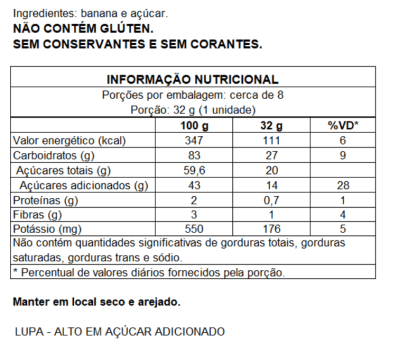 Bananinha Original - 250g
