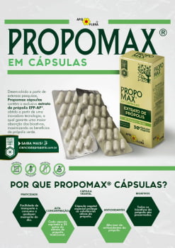Extrato de Própolis Verde - PROPOMAX em Cápsulas 