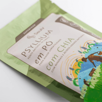 Psyllium em Pó com Chia 