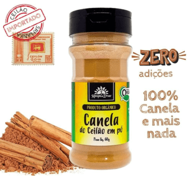 Canela do Ceilão em Pó - 60g