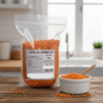 Lentilha Vermelha  - 1kg