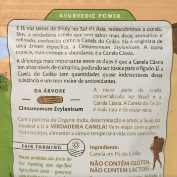Canela do Ceilão em Pó